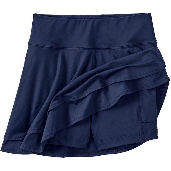 Land's End Plus Size tulip hem swim skort 4 pockets shorts BLACK  extra small - Picture 7 of 12